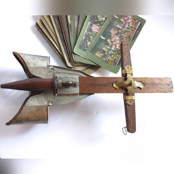 Stereoscope 1901 Antique Underwood and Underwood, with 17 Photo Cards - Picture 4 of 16